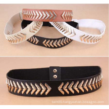 2014 hangzhou hot selling leather elastic belt girls